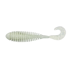 Berkley guma Pulse Worm 9.5cm glow silver